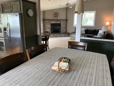 Looking from kitchen into living room.