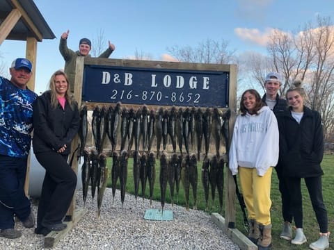 Great fishing on lake Erie and it is only minutes away. 
