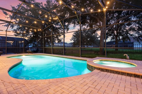 Enjoy our pool and hot tub!