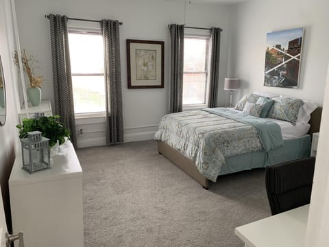 Come relax in the large main bedroom