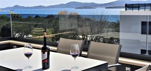 Leisure time on balcony