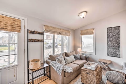 Belmar Vacation Rental | 1BR | 1BA | 500 Sq Ft | 2 Steps to Enter