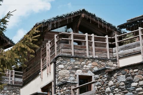 Outside of the chalet