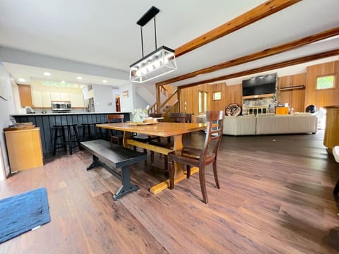 Main Floor - Dining Area & Living Room