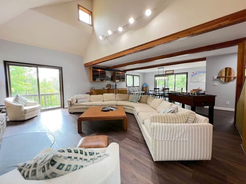 Main Floor - Living Room & Dining Area