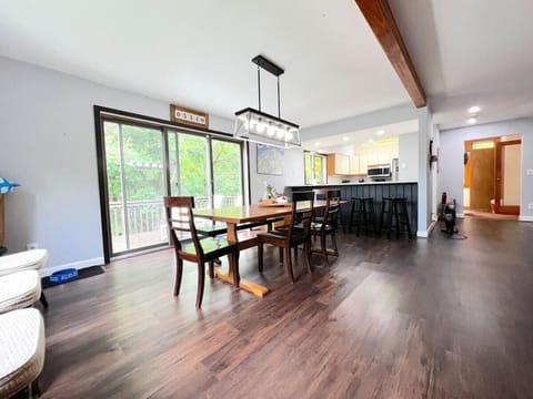 Main Floor - Dining Area & Living Room