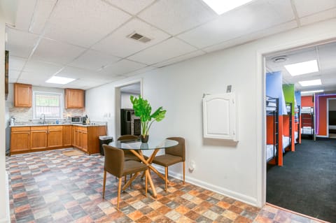 Lower level entrance