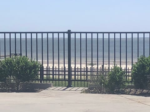 Beach from front of property