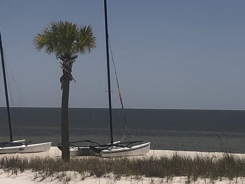 Beachview to left of back deck