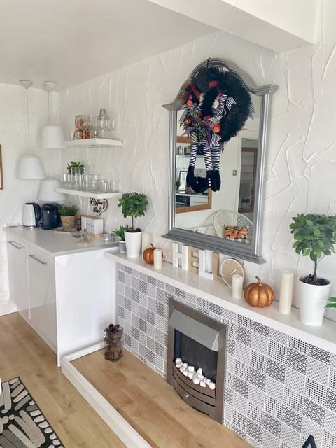 Kitchen at Halloween 