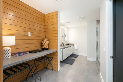 Corridor to en suite bath for Mountain Bedroom. 