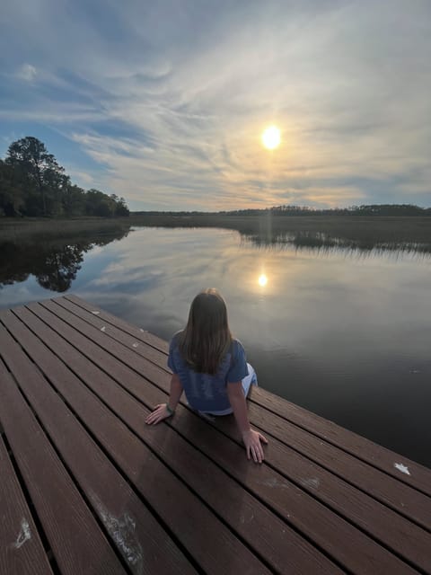 Access to the tidal creek was recently added. Enjoy a view or fish,crab, shrimp.