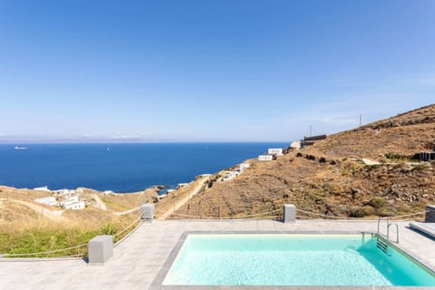 Lounging by the pool with a view to match.