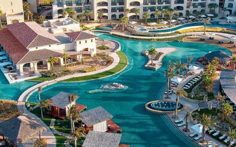 Amazing salt water lagoon and multiple pools. 