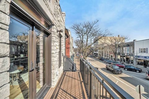 Your main level balcony view