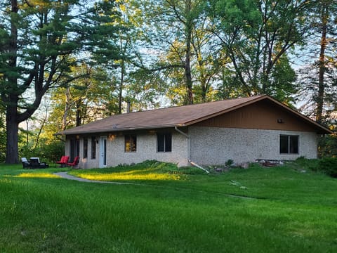 Front view of the home