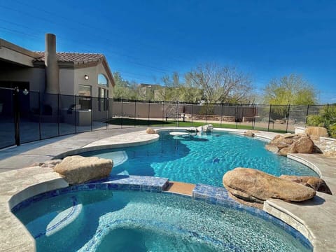 Heat the spa year round for an additional fee with the provided solar cover.