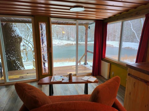 Your waterview is beautiful - no mater what season you visit.