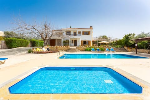 Beautiful villa with private pool, terrace, and garden with sea views