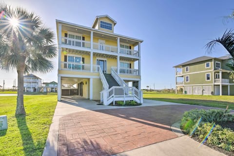Galveston Vacation Rental | 4BR | 3.5BA | Stairs Required | 3,256 Sq Ft