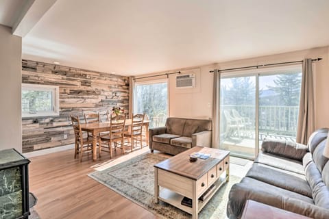 Stowe Vacation Rental | 3BR | 2BA | 816 Sq Ft | Stairs Required to Access