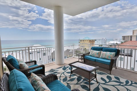 Private balcony.