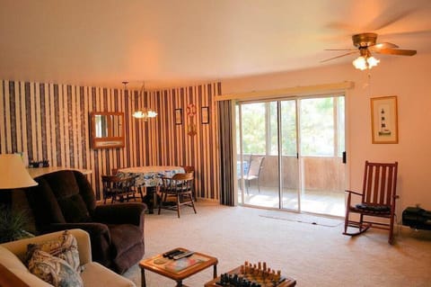 Living Room - Second Level, Open to Dining Room