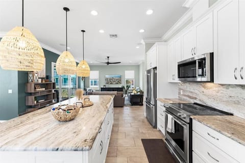 Cook like a pro in the fully equipped chef's kitchen—designed for culinary delights!