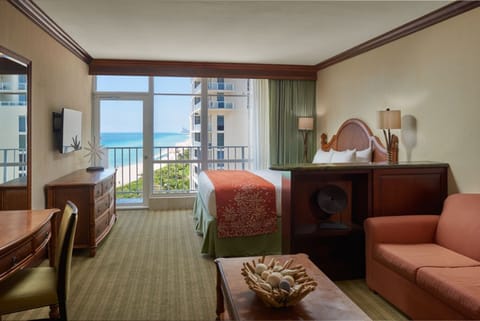 Exceptional suite w/ partial ocean view