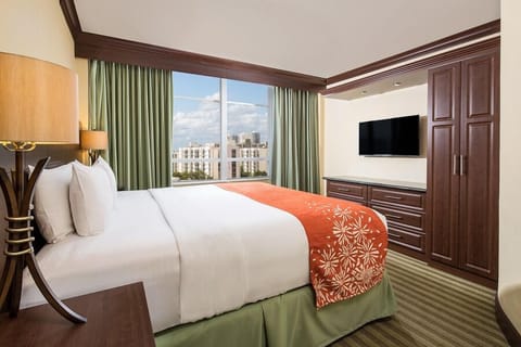 Suites has a bedroom for 2 guests and separate sleeping area for 2 more guests