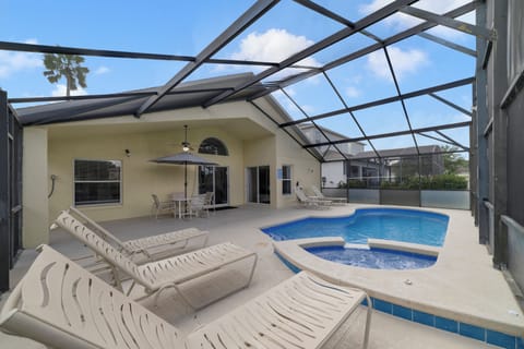 Rear View • Private Villa • Heated Pool & Spa Retreat