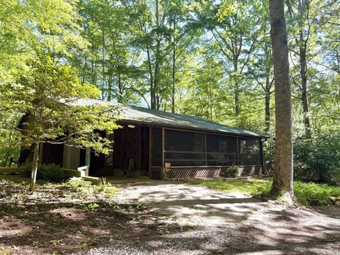 Exterior of the cabin