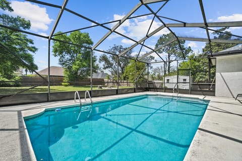 Large private pool for the whole family to make great memories or groups of friends to relax in while on vacation.