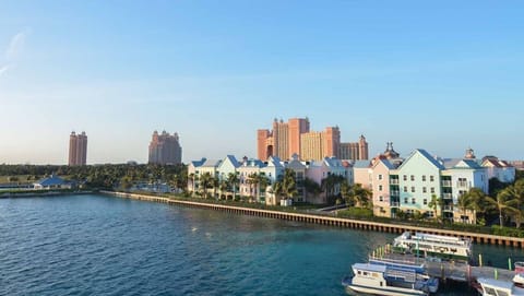 Atlantis Bahamas with Harborside in the foreground