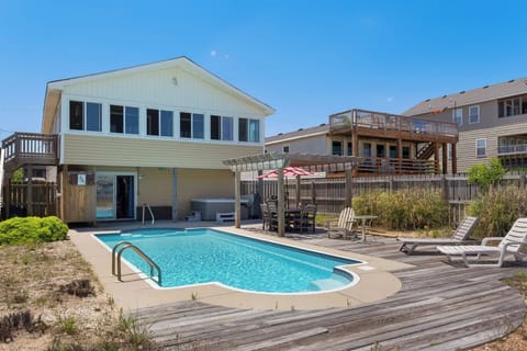 Spend your days in the Private Pool at Blue White Haven.