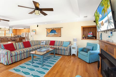 The Living Area is perfect for soaking up the ocean views with your loved ones.