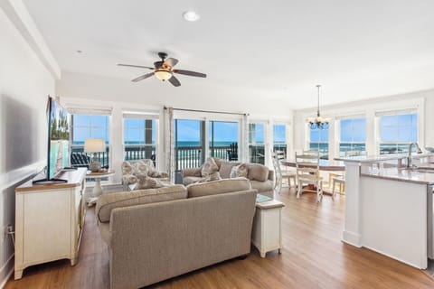 Relax in the spacious Living Area with gorgeous views.