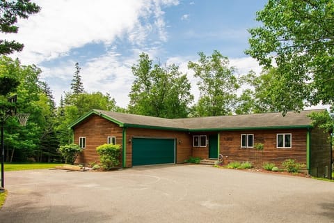 View as you come down the drive