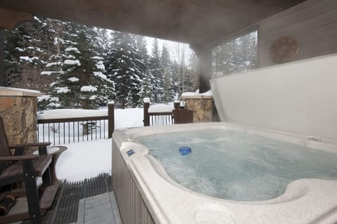 Covered Hot Tub