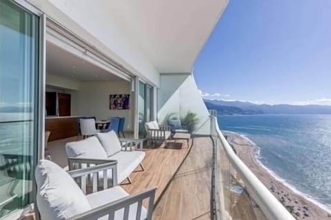 Ocean front balcony