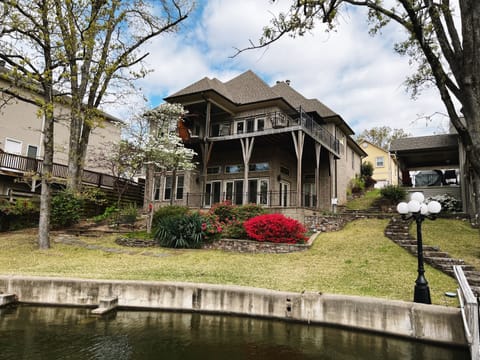 View of home from lake.