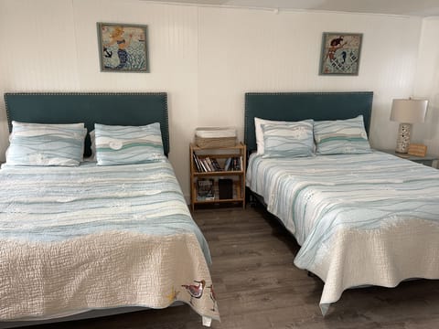 Two queen beds, sleeps up to four at this beach getaway