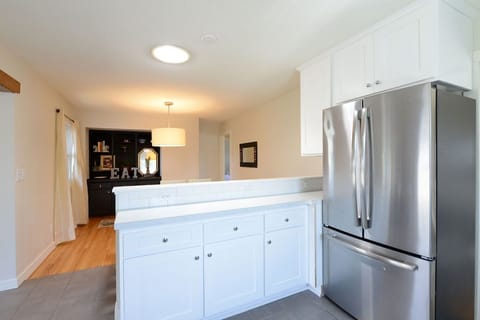 Kitchen looking into the dining room