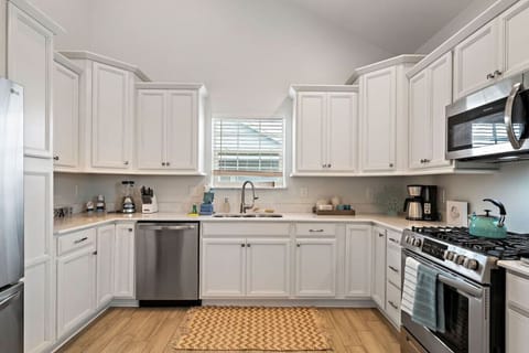 Another angle of the kitchen