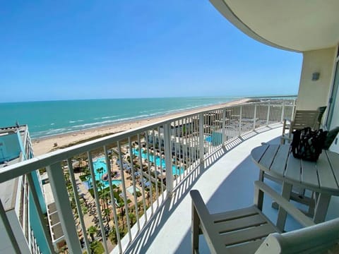 Beachside balcony