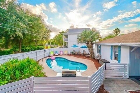 Private Pool, Fenced and in Front yard. Pool Heat Available