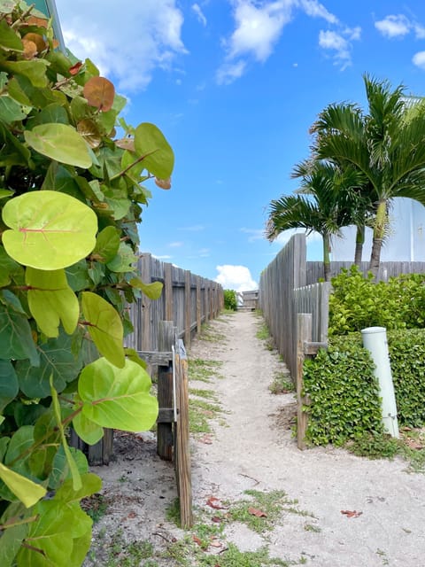 Private beach access 250 yards from property.