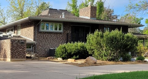 Contemporary Brick Home