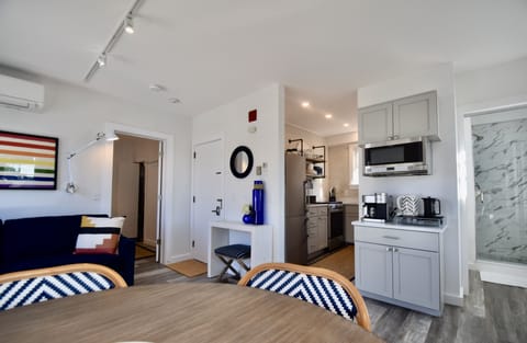 View from dining area