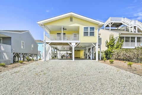 Sunset Beach Vacation Rental | 3BR | 2BA | 1,100 Sq Ft | Stairs Required